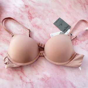 CALVIN KLEIN Sculpt Push Up Plunge Bra 36A